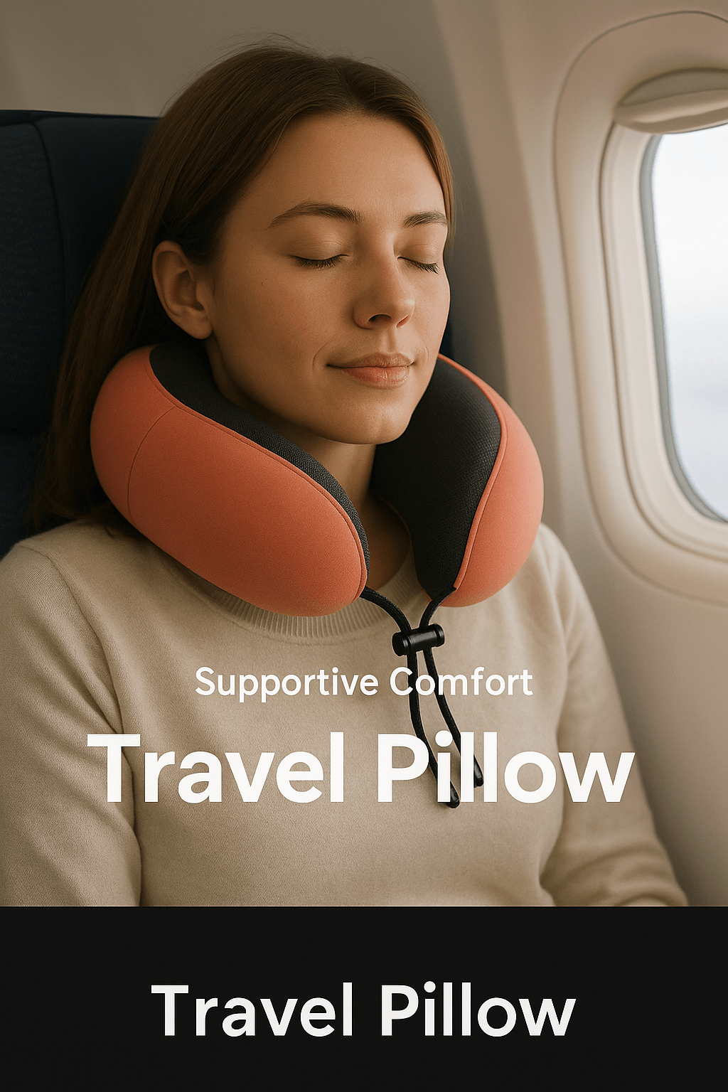 TravelEase Pillow Modern Lifestyle & Travel Essentials by Dropsity