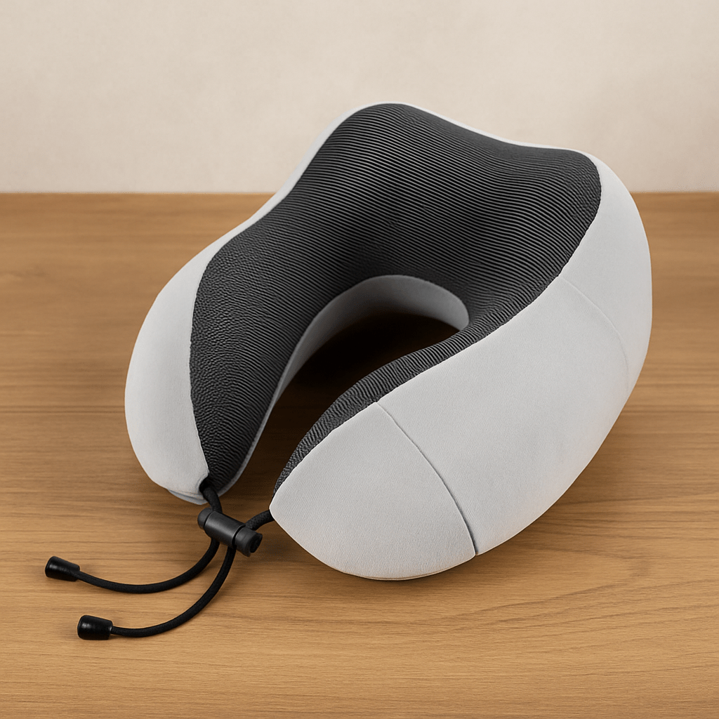 TravelEase Pillow Modern Lifestyle & Travel Essentials by Dropsity
