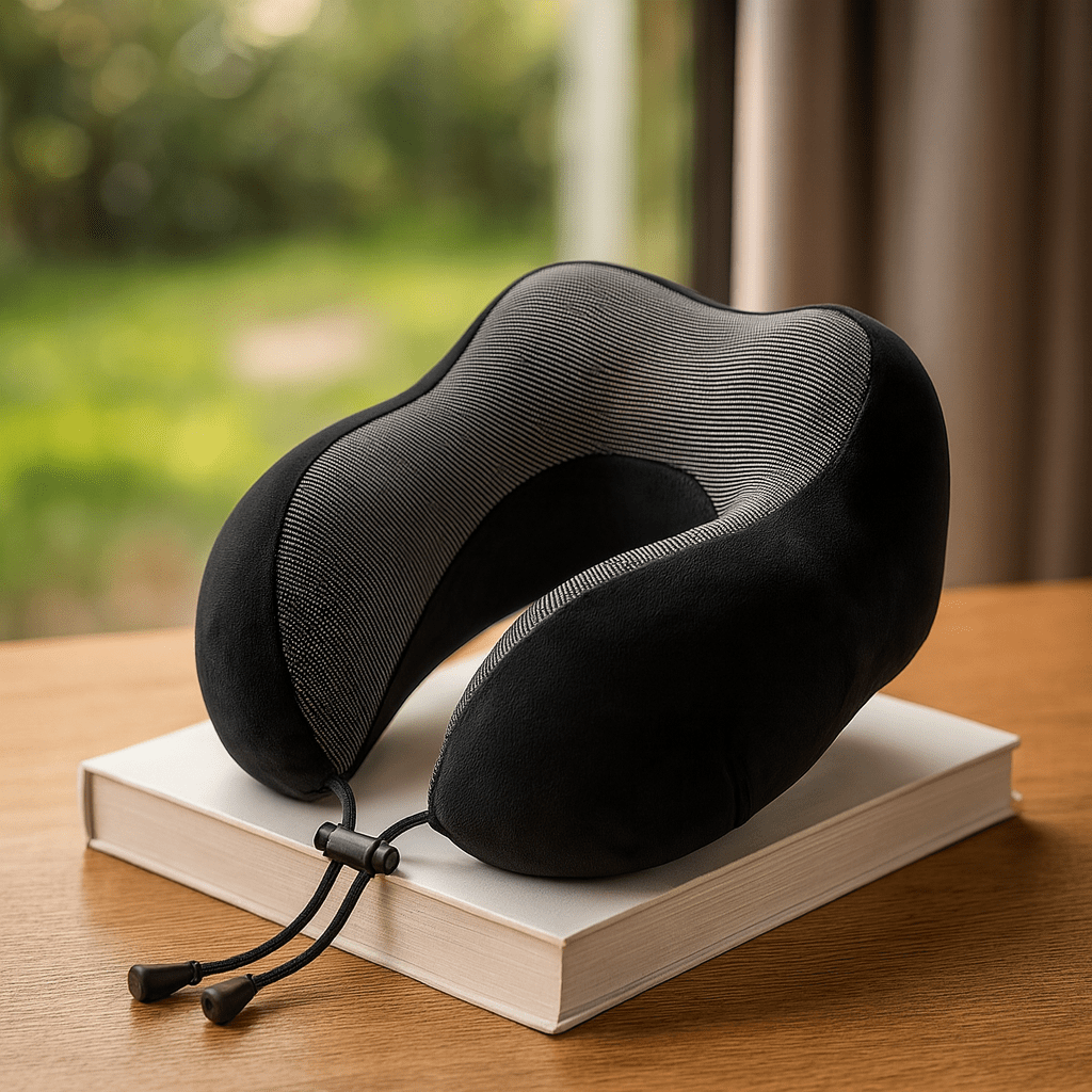 TravelEase Pillow Modern Lifestyle & Travel Essentials by Dropsity