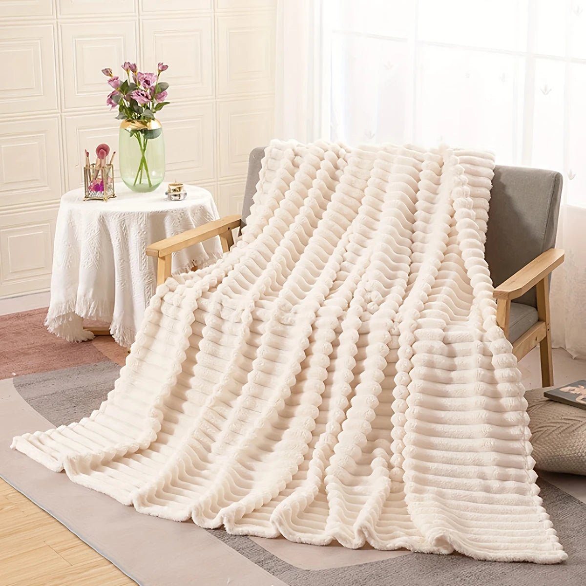 CozyCloud Blanket Modern Lifestyle & Travel Essentials by Dropsity