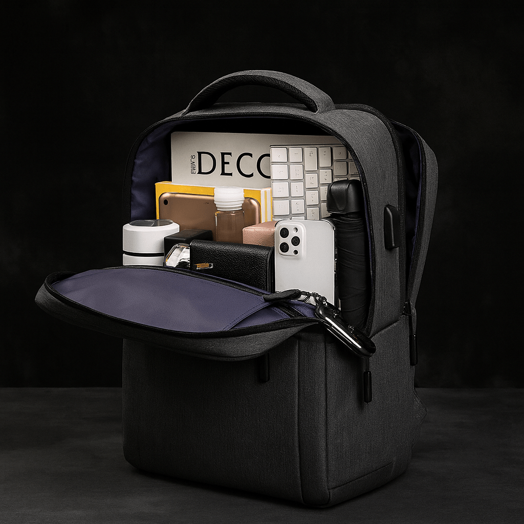 SafePack Modern Lifestyle & Travel Essentials by Dropsity