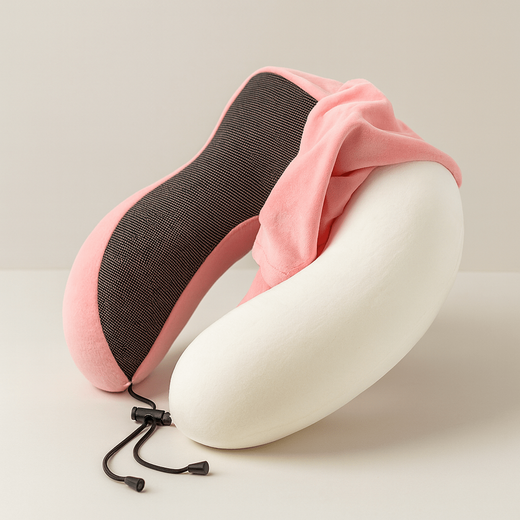 TravelEase Pillow Modern Lifestyle & Travel Essentials by Dropsity